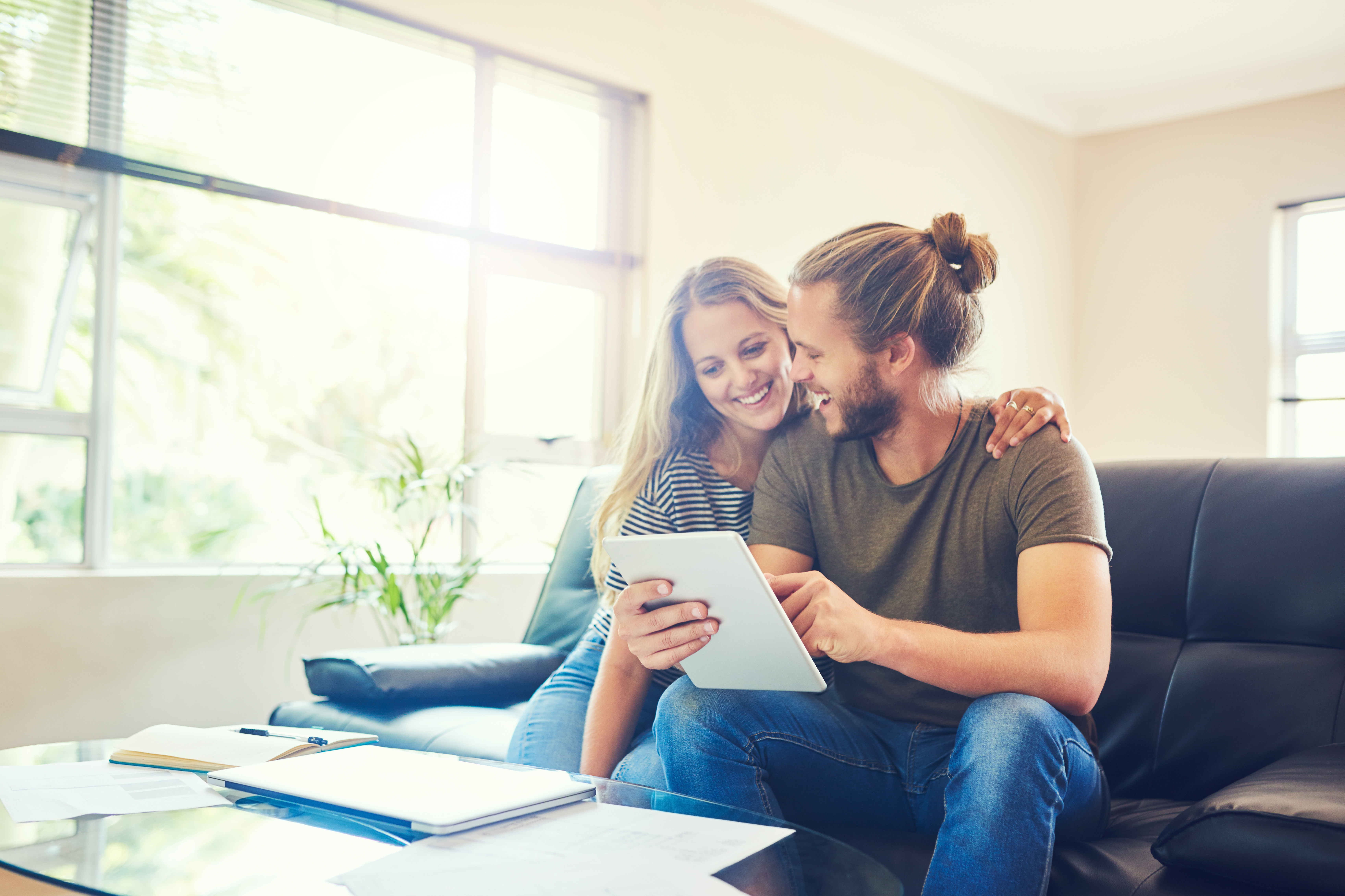 Happy homebuying Couple